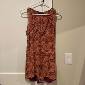 Sanctuary paisley print romper